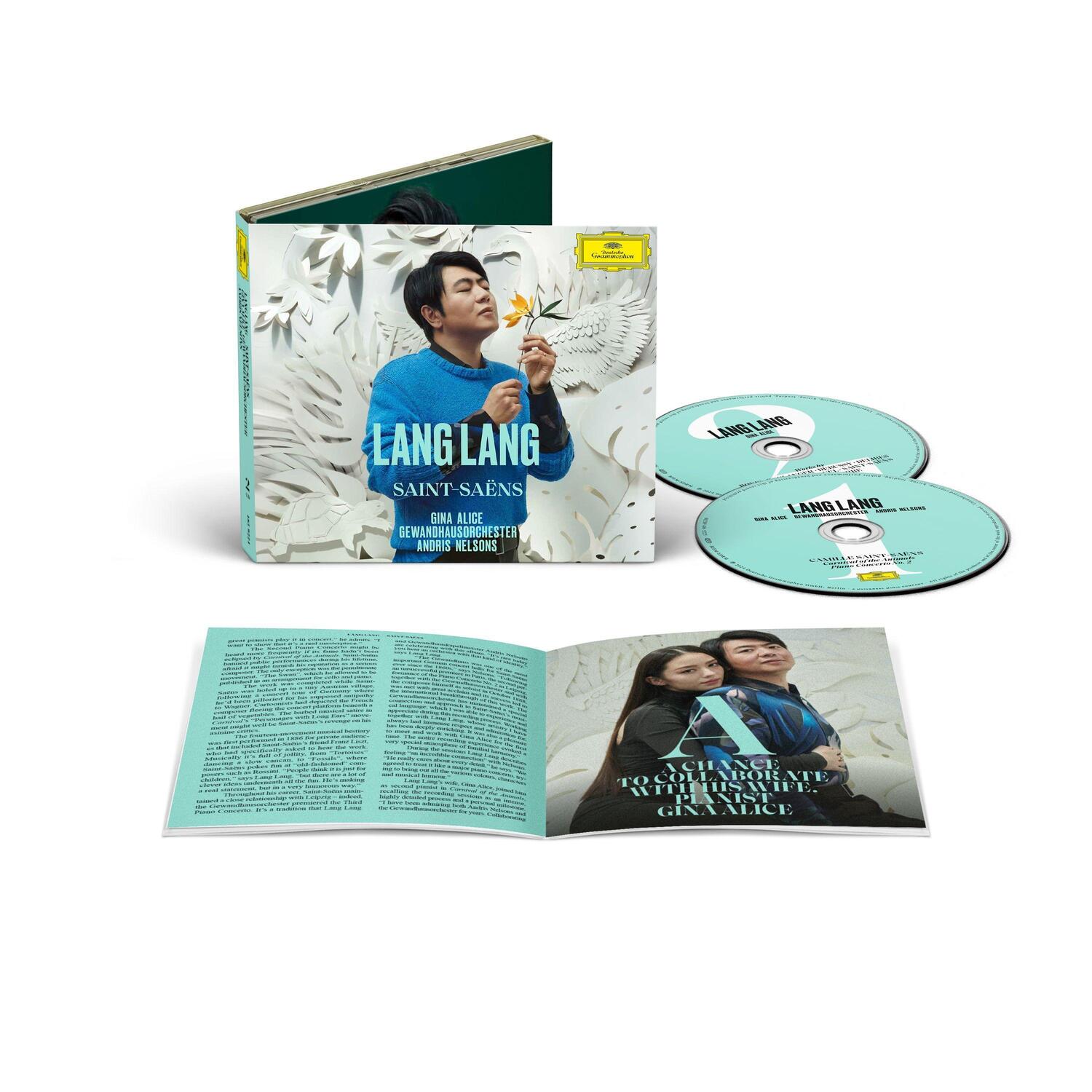 Cover: 28948592241 | Saint-Saens | Lang/Alice Lang | Audio-CD | EAN 0028948592241
