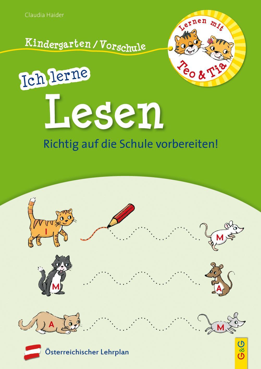 Cover: 9783707421774 | Lernen mit Teo und Tia - Ich lerne Lesen - Kindergarten/Vorschule