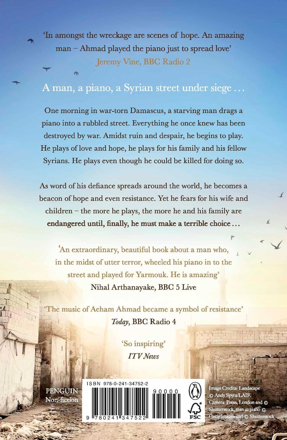 Rückseite: 9780241347522 | The Pianist of Yarmouk | Aeham Ahmad | Taschenbuch | Englisch | 2019