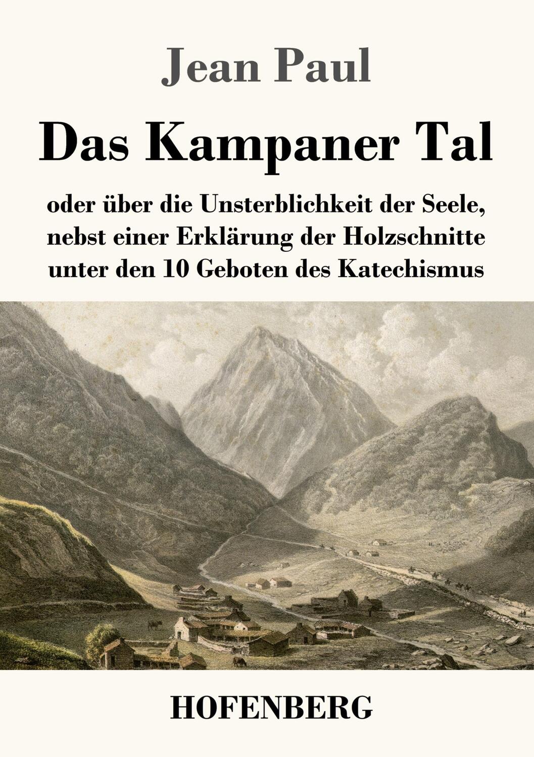 Cover: 9783743729193 | Das Kampaner Tal | Jean Paul | Taschenbuch | Paperback | 144 S. | 2019