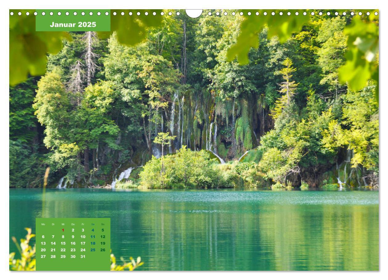 Bild: 9783435113620 | Erlebe mit mir die Wasserwelt der Plitvicer Seen (Wandkalender 2025...