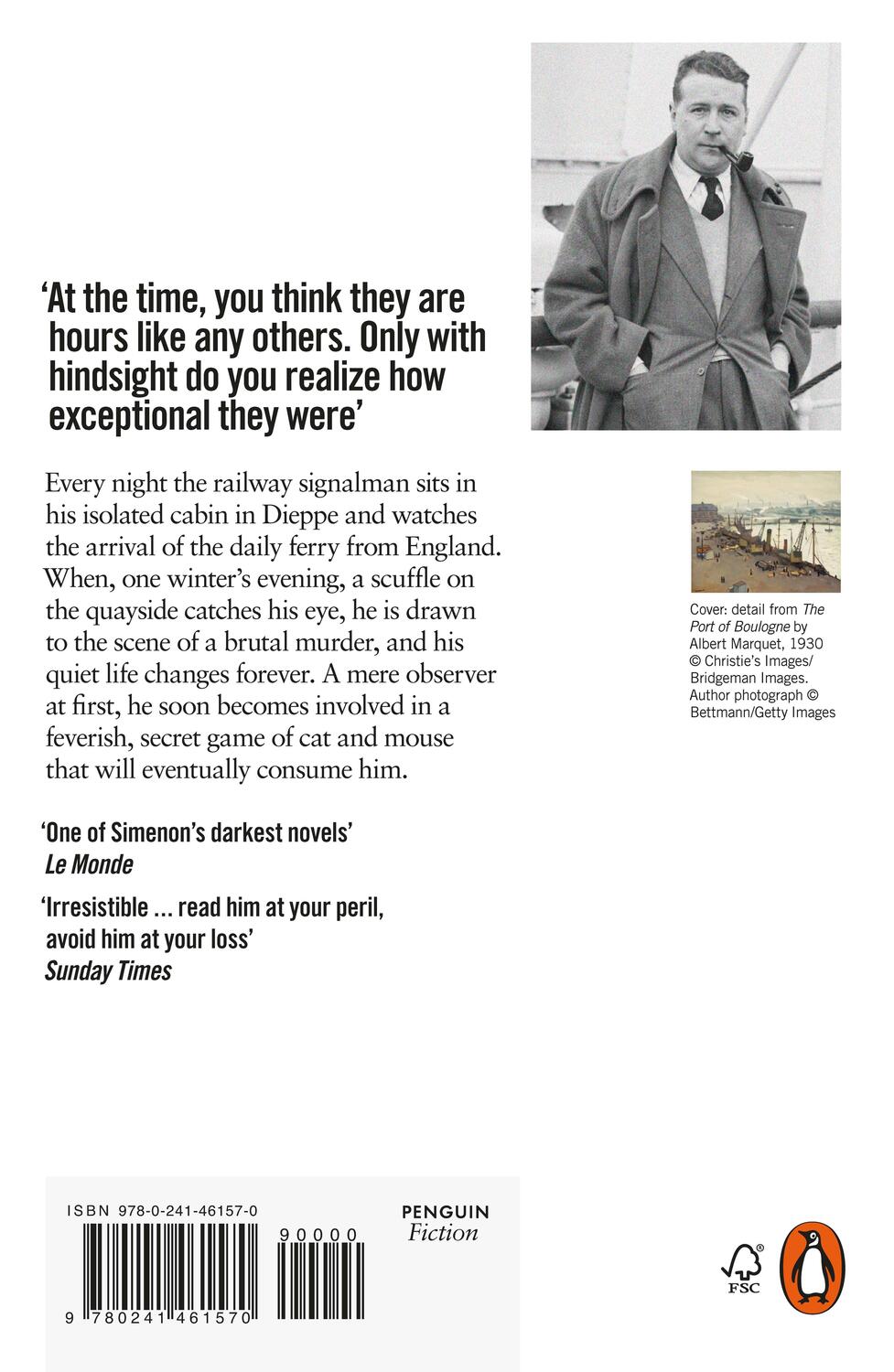 Rückseite: 9780241461570 | The Man from London | Georges Simenon | Taschenbuch | Englisch | 2020
