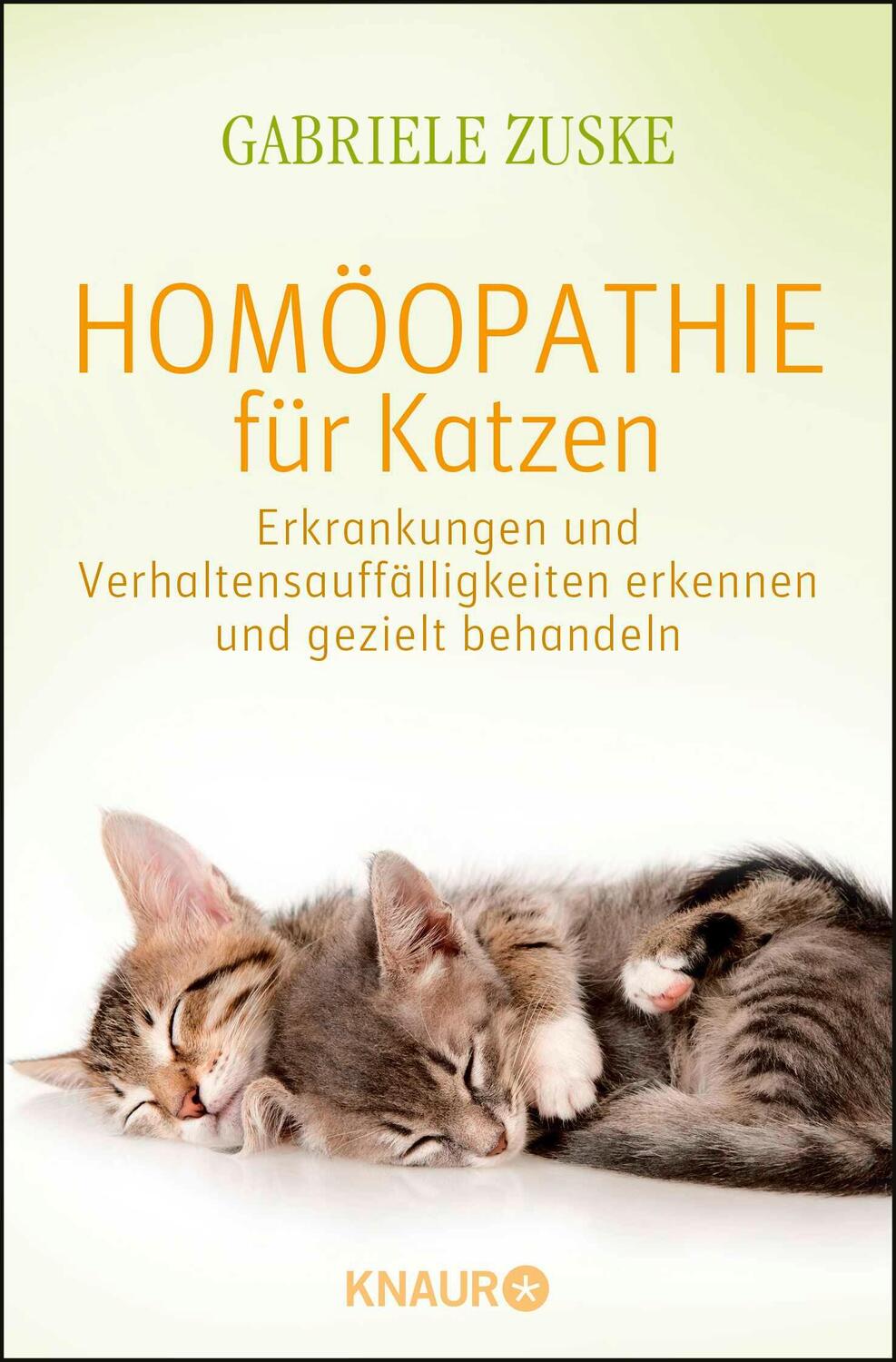 Cover: 9783426876121 | Homöopathie für Katzen | Gabriele Zuske | Taschenbuch | Paperback