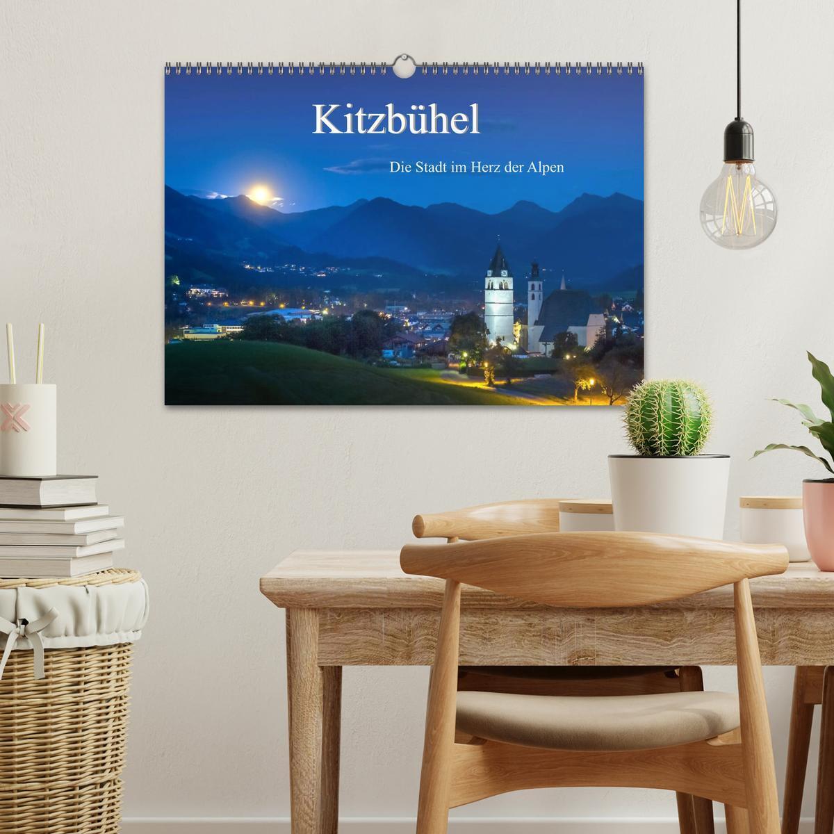 Bild: 9783435502837 | Kitzbühel. Die Stadt im Herz der Alpen (Wandkalender 2025 DIN A3...