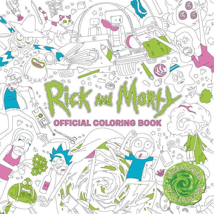 Cover: 9781785655623 | Rick and Morty Official Coloring Book | Titan Books | Taschenbuch