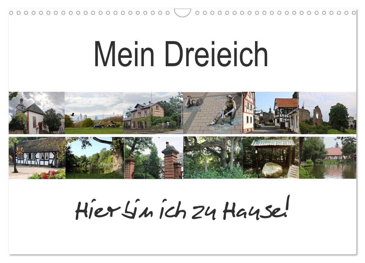 Cover: 9783435353743 | Mein Dreieich (Wandkalender 2025 DIN A3 quer), CALVENDO Monatskalender