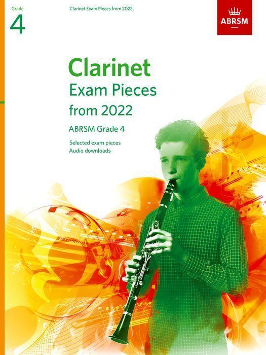 Cover: 9781786014061 | Clarinet Exam Pieces 2022-2025 Grade 4 | ABRSM | Broschüre | Deutsch