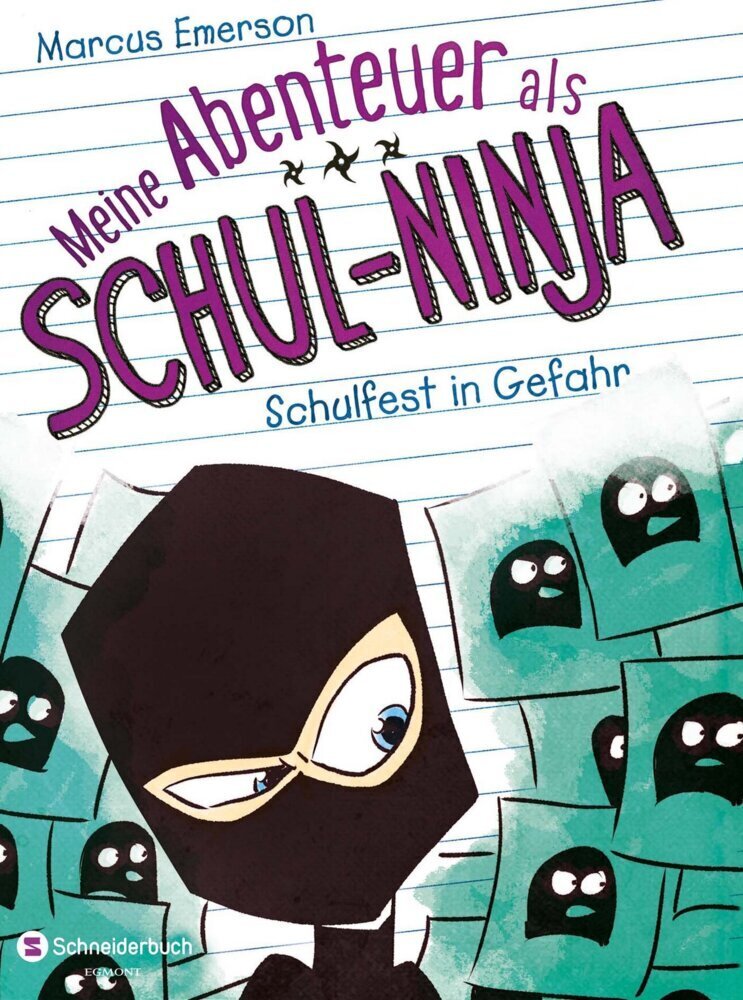 Cover: 9783505140235 | Meine Abenteuer als Schul-Ninja - Schulfest in Gefahr | Marcus Emerson