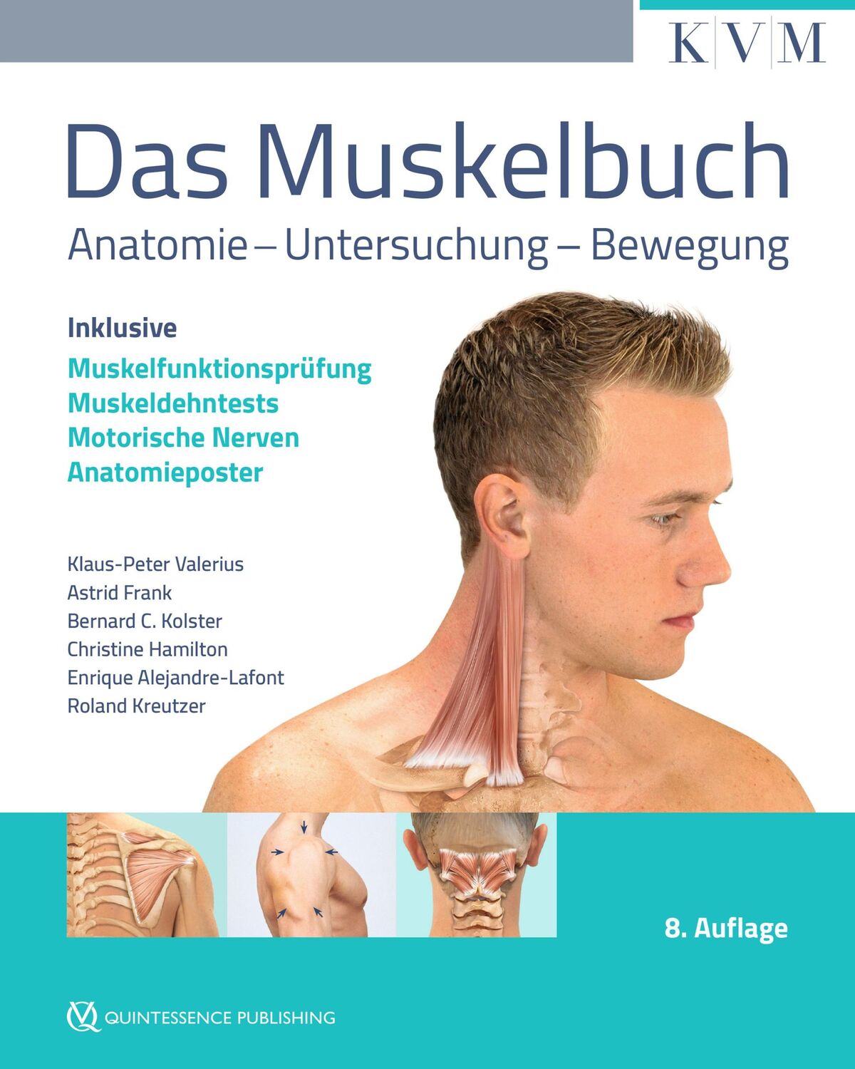 Cover: 9783868675504 | Das Muskelbuch | Klaus-Peter Valerius (u. a.) | Taschenbuch | 461 S.