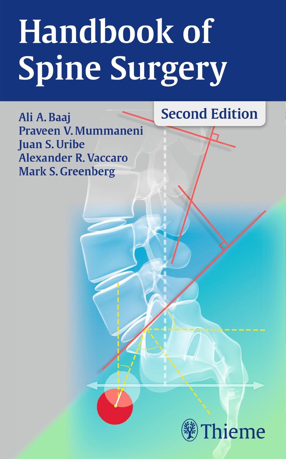 Cover: 9781626231634 | Handbook of Spine Surgery | Ali A Baaj (u. a.) | Taschenbuch | 2016