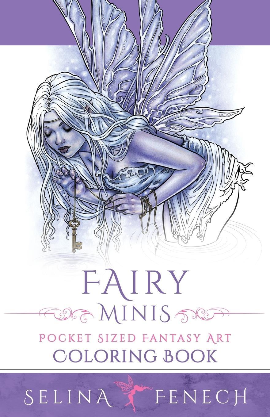 Cover: 9781922390066 | Fairy Minis - Pocket Sized Fairy Fantasy Art Coloring Book | Fenech