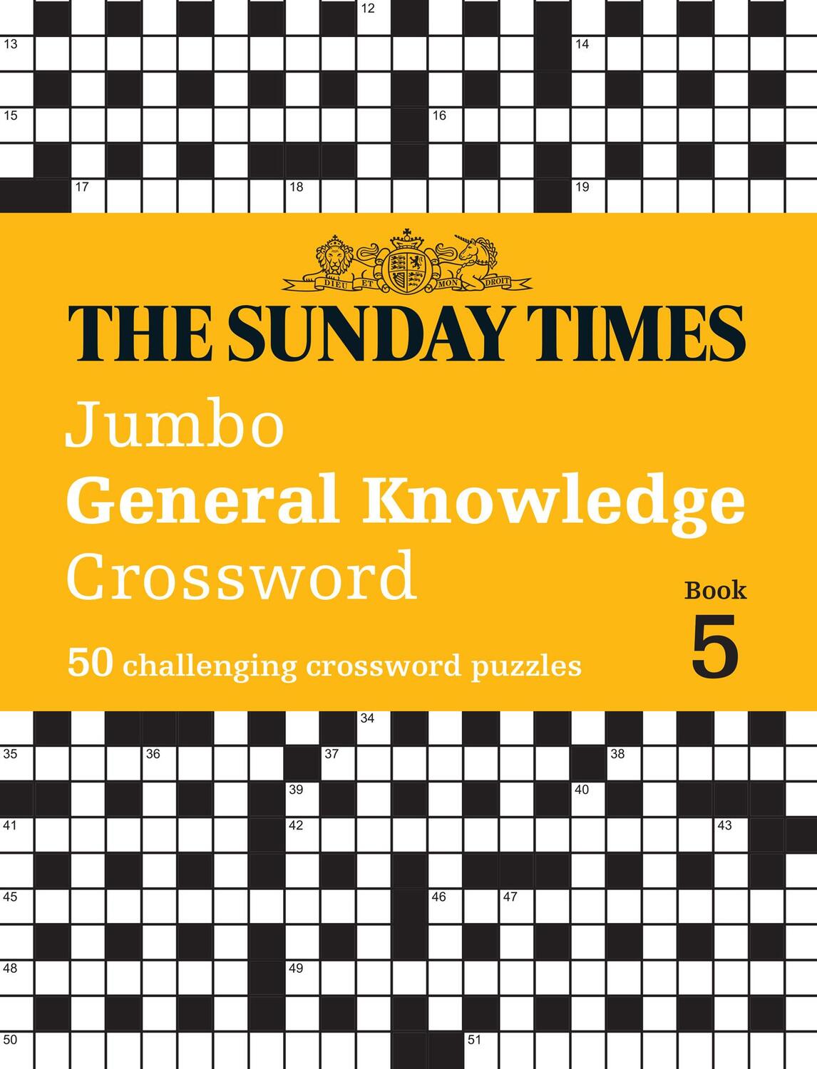 Cover: 9780008618018 | The Sunday Times Jumbo General Knowledge Crossword Book 5 | Buch