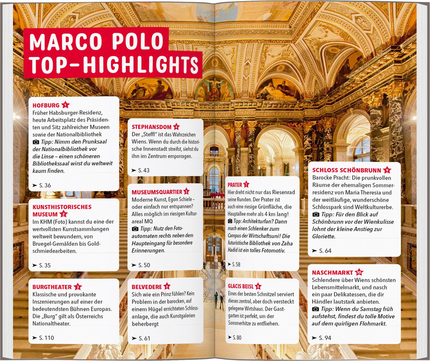 Bild: 9783829739610 | MARCO POLO Reiseführer Wien | Benjamin Breitegger (u. a.) | Buch