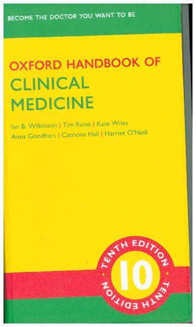Cover: 9780199689903 | Oxford Handbook of Clinical Medicine | Taschenbuch | 3 Lesebändchen.