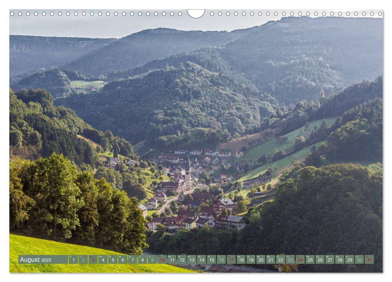 Bild: 9783435376834 | Die Jahreszeiten im Nordschwarzwald (Wandkalender 2025 DIN A3...