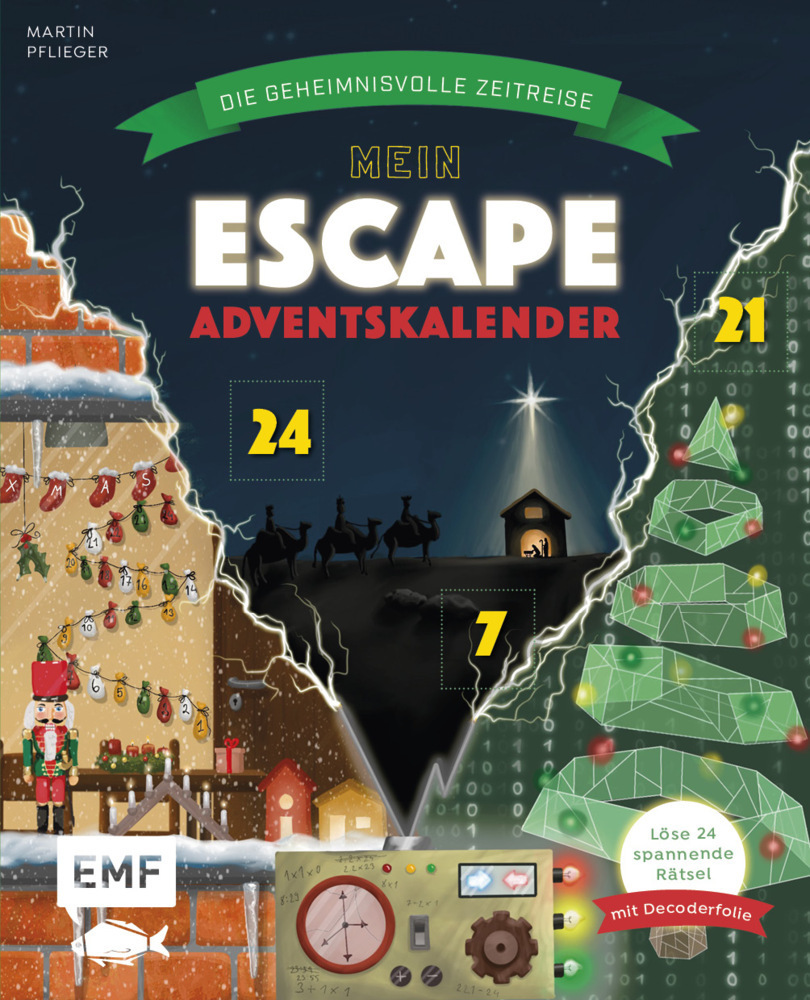 Cover: 9783745915242 | Mein Escape-Adventskalender: Die geheimnisvolle Zeitreise - Mit...