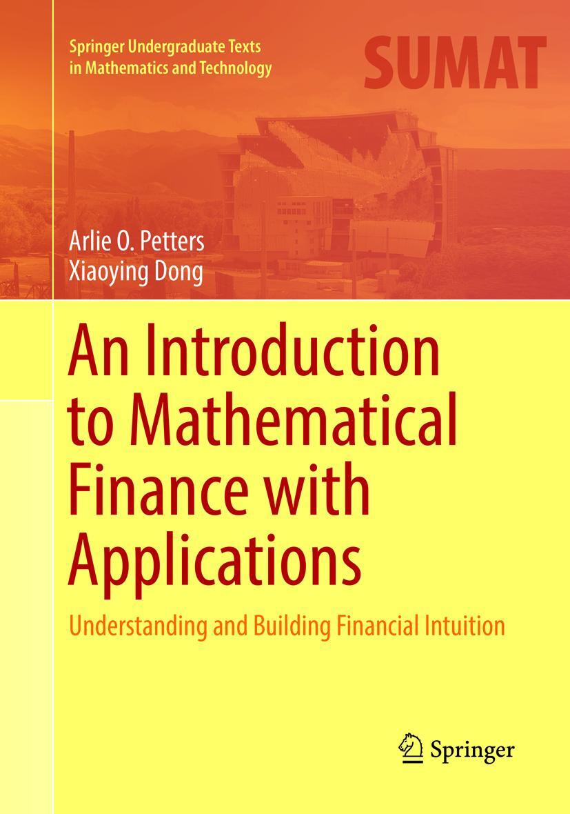 Cover: 9781493981373 | An Introduction to Mathematical Finance with Applications | Buch