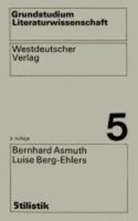 Cover: 9783531292755 | Stilistik | Bernhard Asmuth | Taschenbuch | Paperback | 178 S. | 1978