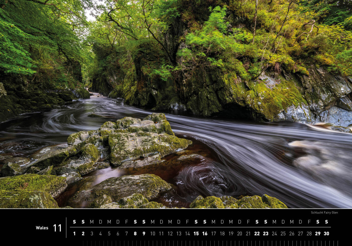 Bild: 9783968555416 | 360° Wales Premiumkalender 2025 | Sonja Jordan | Kalender | 13 S.