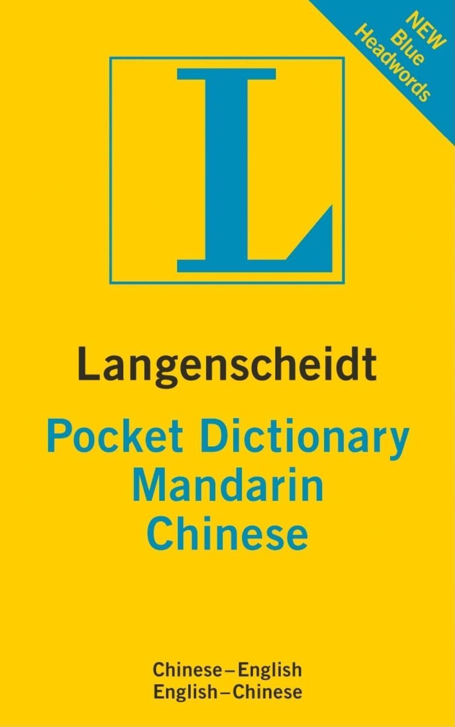 Cover: 9783125140257 | Langenscheidt Pocket Dictionary Mandarin Chinese | Langenscheidt