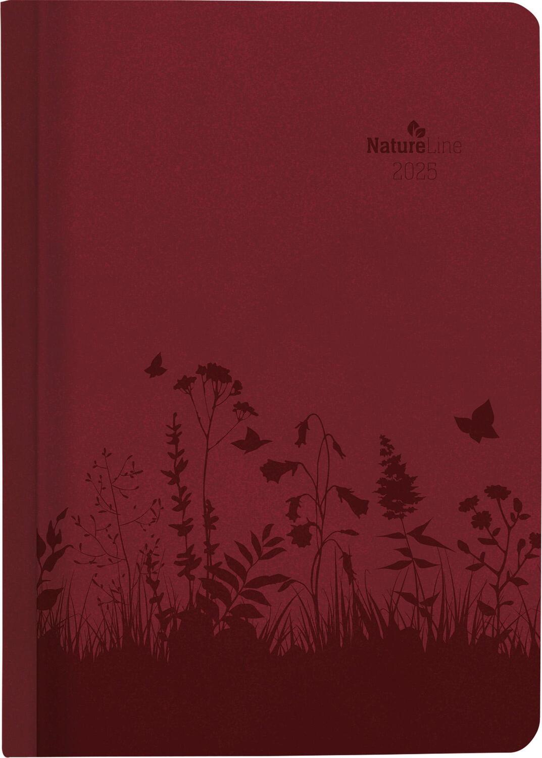 Cover: 4251732343835 | Wochen-Minitimer Nature Line Flower 2025 - Taschen-Kalender A6 - 1...