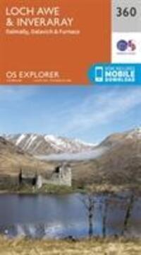 Cover: 9780319246115 | Loch Awe and Inveraray | Ordnance Survey | (Land-)Karte | Englisch