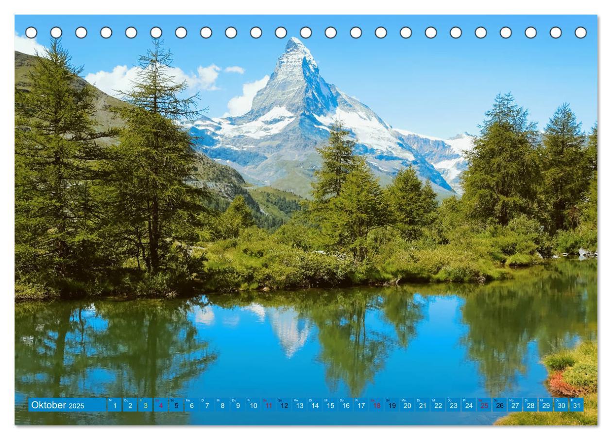 Bild: 9783383826443 | MATTERHORN Impressionen (Tischkalender 2025 DIN A5 quer), CALVENDO...