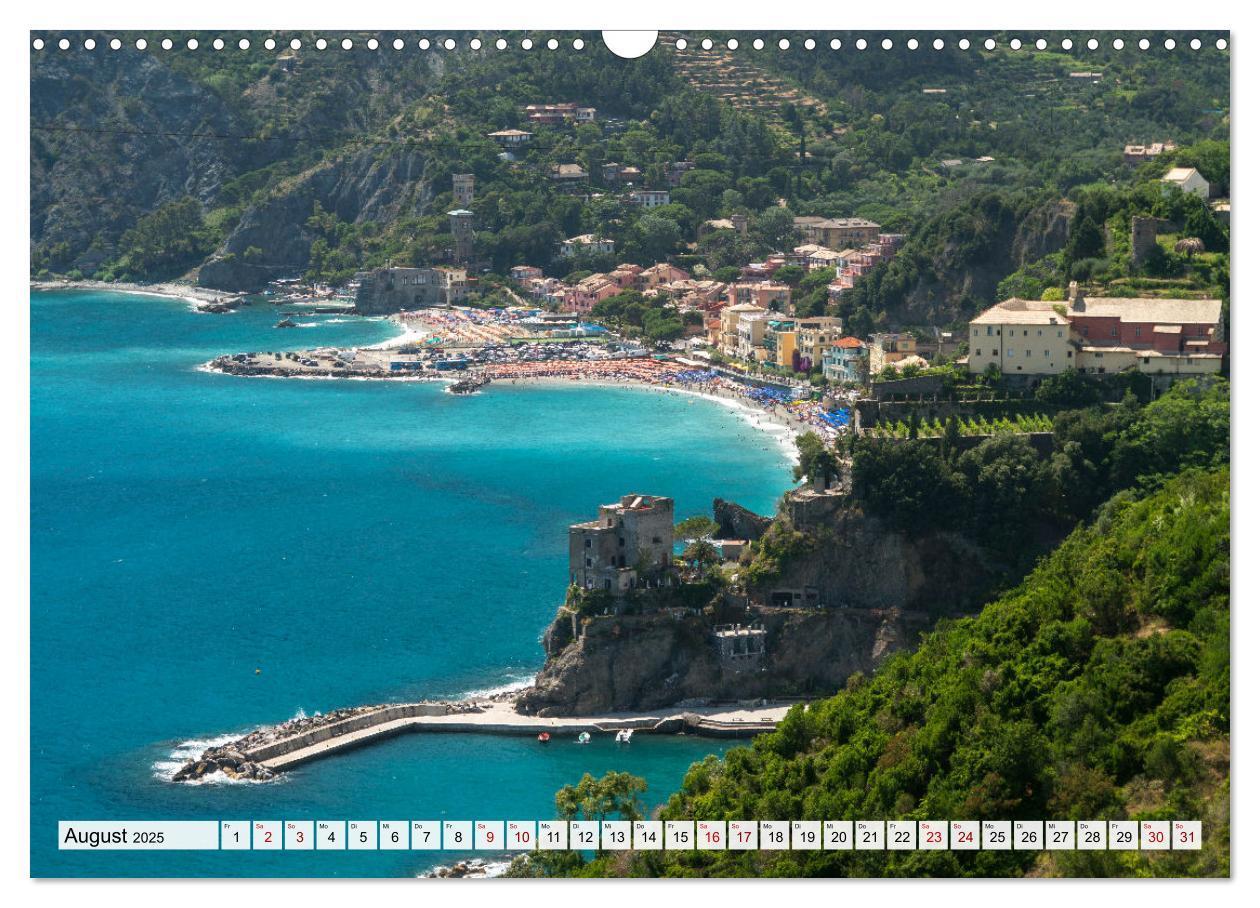 Bild: 9783383839818 | Die Italienische Riviera - Ligurien (Wandkalender 2025 DIN A3...