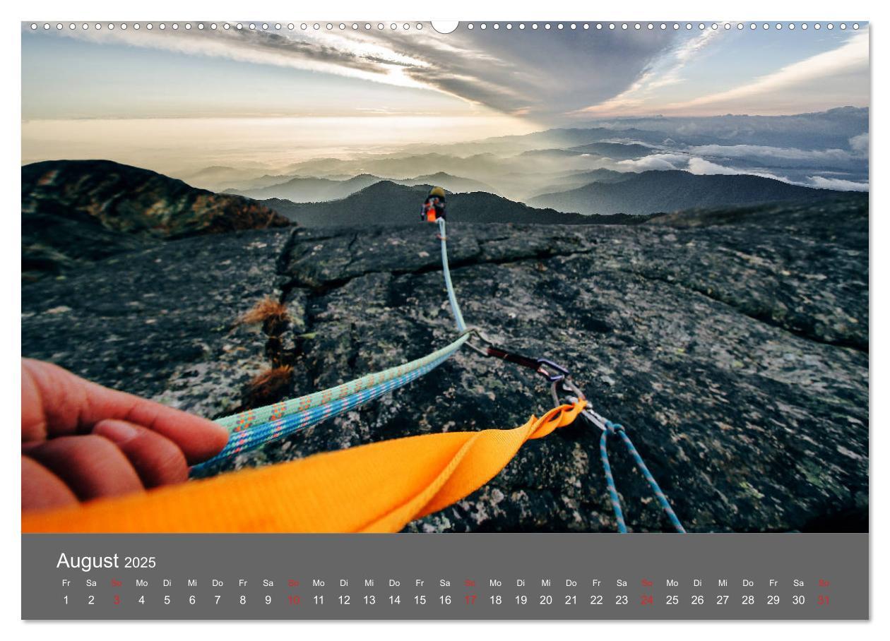 Bild: 9783435294091 | Bergsteigen - Extremsport am Limit (Wandkalender 2025 DIN A2 quer),...