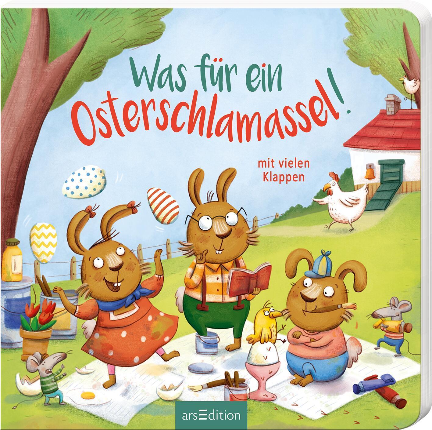 Cover: 9783845847764 | Was für ein Osterschlamassel! | Mit vielen Klappen | Buch | Deutsch