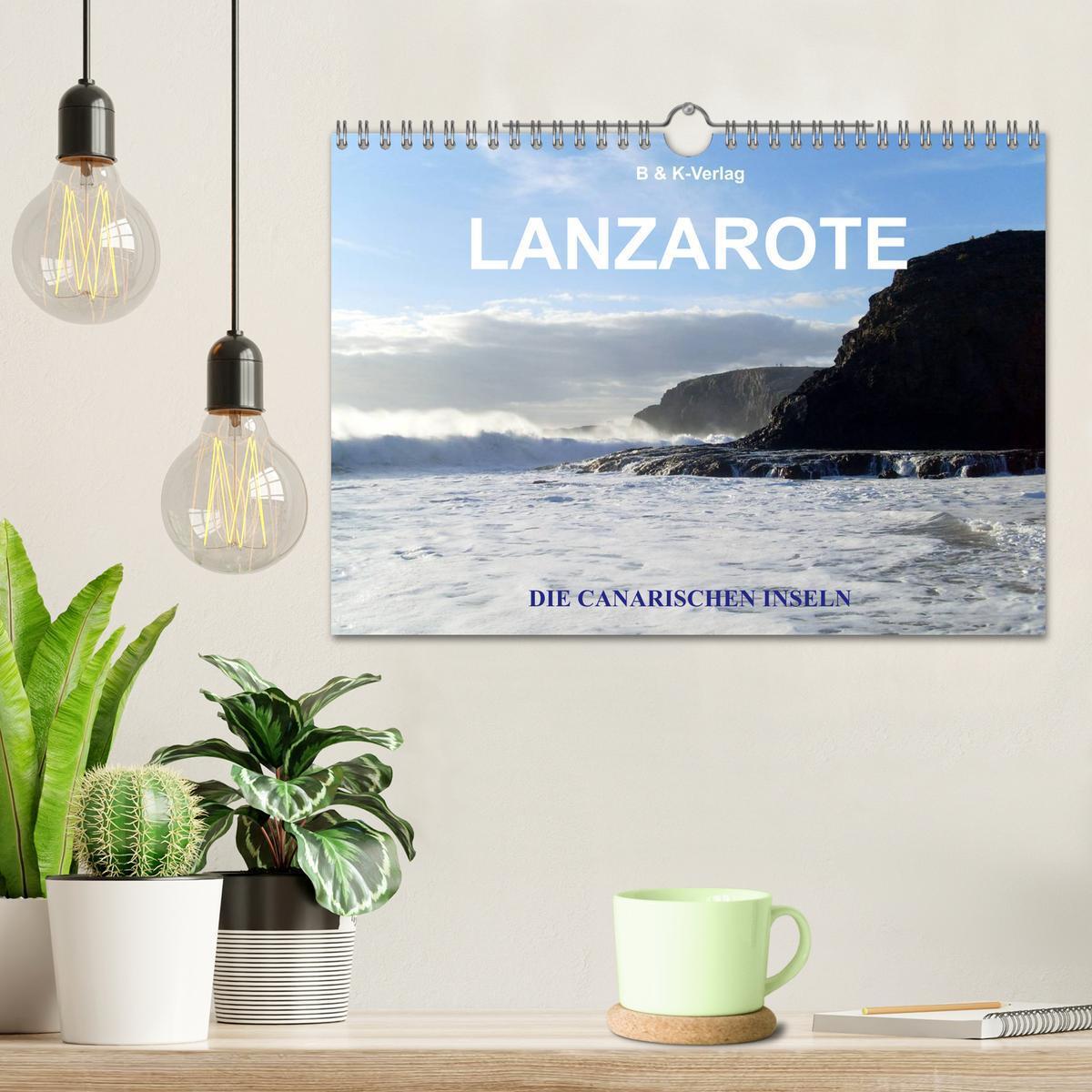 Bild: 9783435765492 | Die Canarischen Inseln - Lanzarote (Wandkalender 2025 DIN A4 quer),...