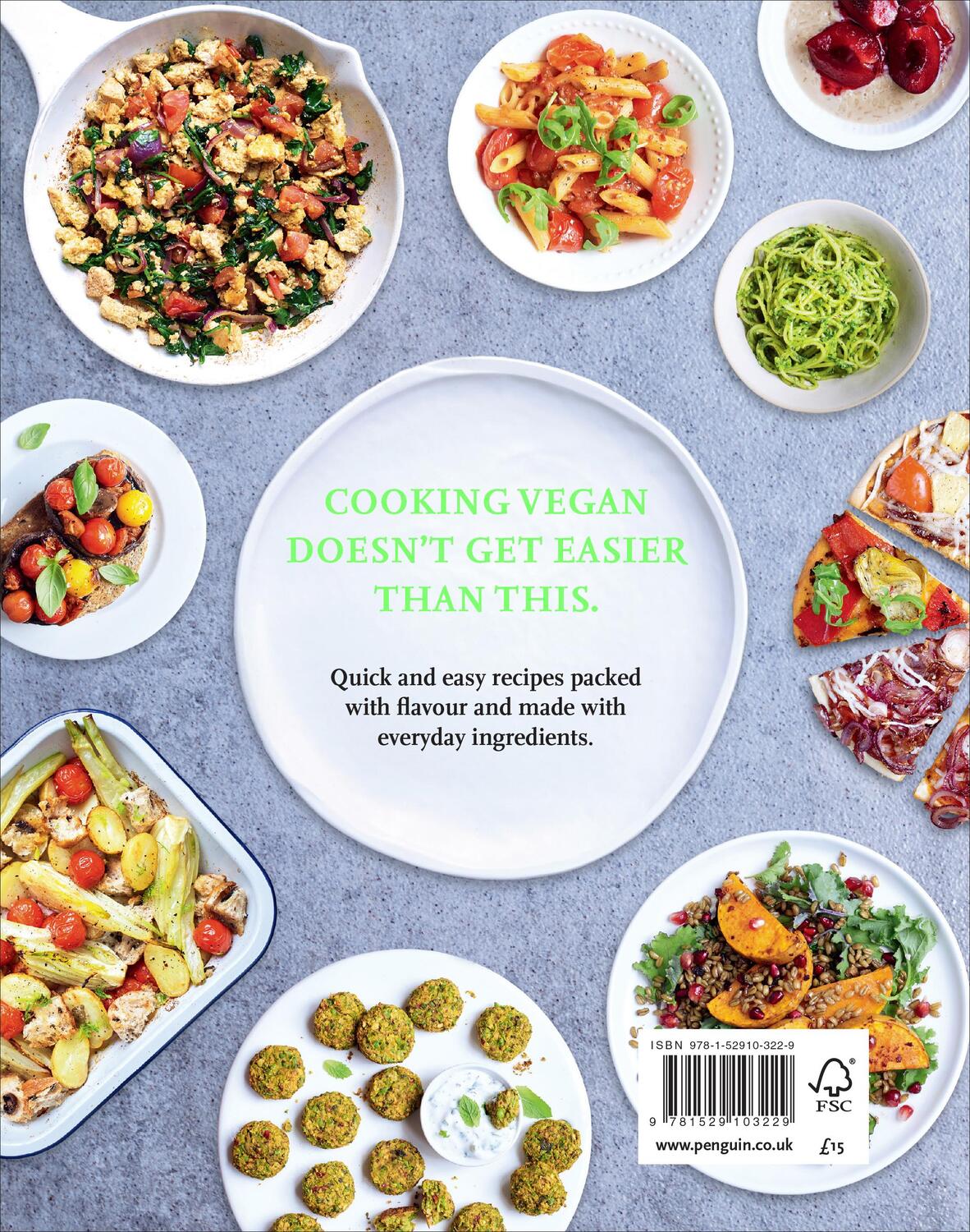 Rückseite: 9781529103229 | Veganeasy! | Delicious Food in 5 Ingredients | Denise Smart | Buch