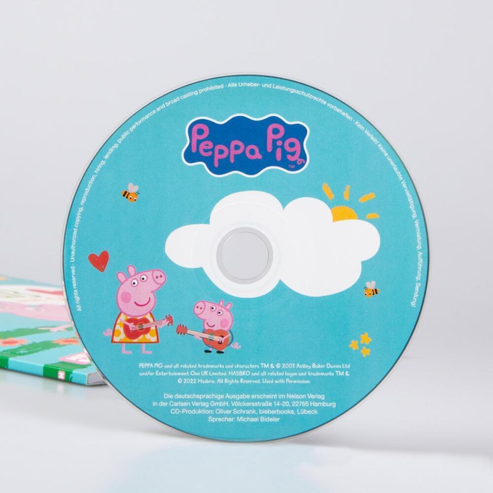 Bild: 9783845120645 | Peppa Wutz Ausmalbilder | Mit Geschichten-CD | Taschenbuch | 48 S.