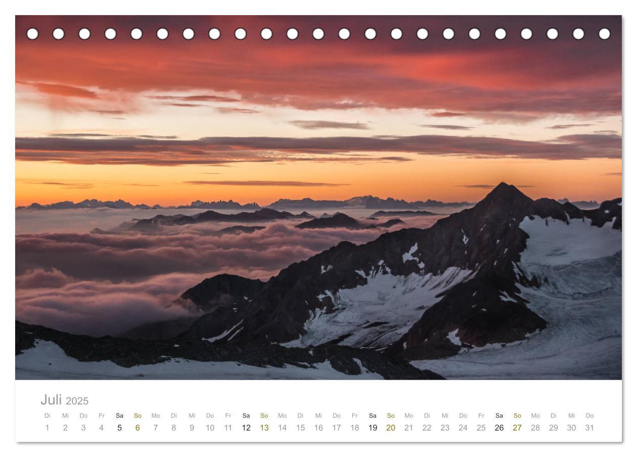 Bild: 9783435157112 | Berge - Die Schönheit der Alpen (Tischkalender 2025 DIN A5 quer),...