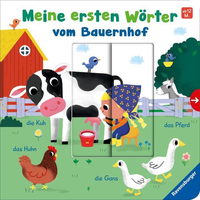 Cover: 9783473416974 | Meine ersten Wörter vom Bauernhof - Sprechen lernen mit großen...