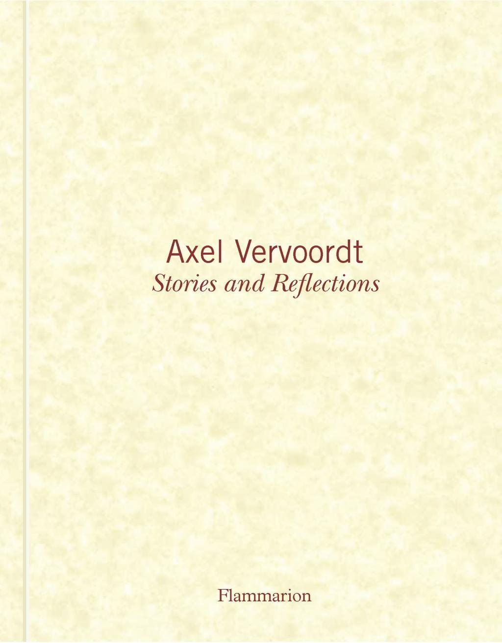 Cover: 9782080203366 | Axel Vervoordt: Stories and Reflections | Axel Vervoordt (u. a.)