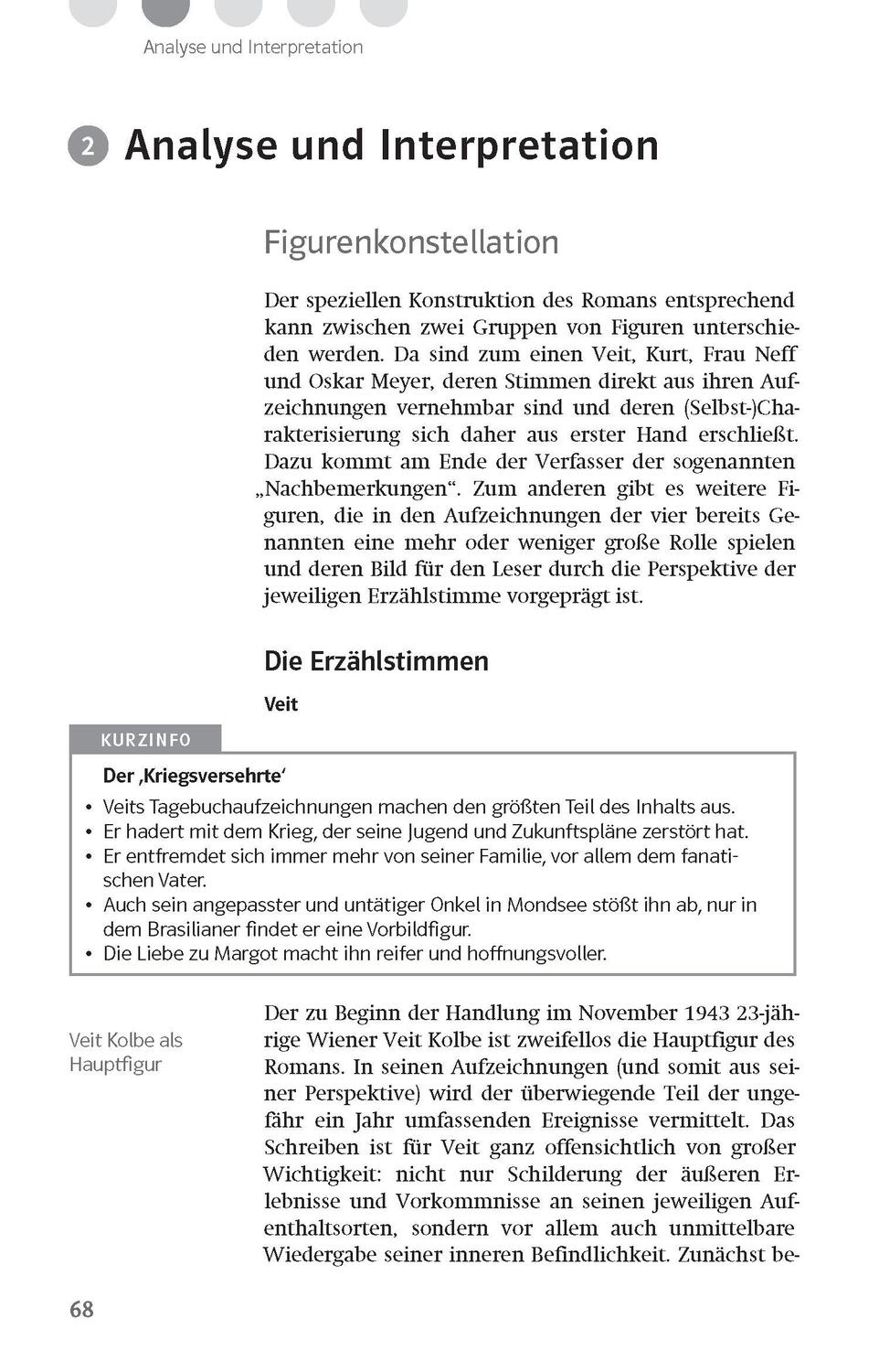 Bild: 9783129231692 | Klett Lektürehilfen Arno Geiger "Unter der Drachenwand" | Taschenbuch
