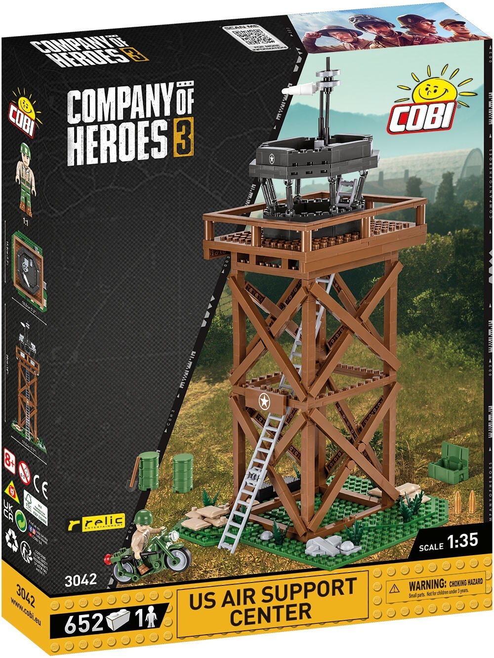 Cover: 5902251030421 | COBI 3042 - Company of Heroes III, US Air Support Center | COBI-3042