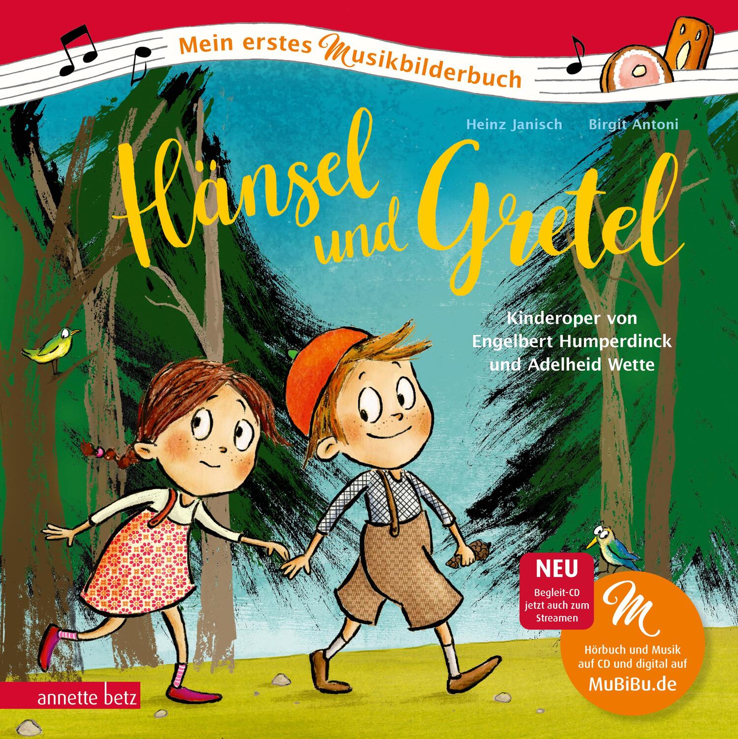 Cover: 9783219119060 | Hänsel und Gretel (Mein erstes Musikbilderbuch mit CD) | Heinz Janisch