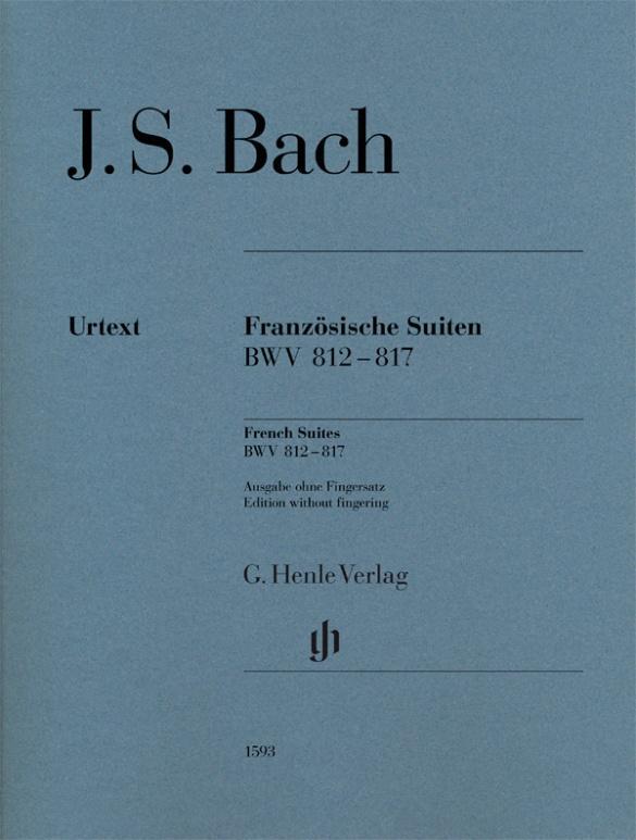 Cover: 9790201815930 | Französische Suiten BWV 812-817 br. | Johann Sebastian Bach | Buch