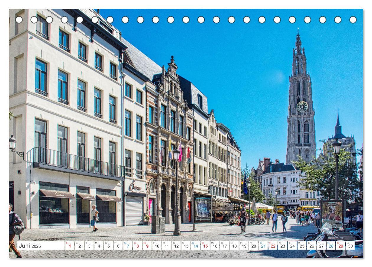 Bild: 9783383783746 | Antwerpen - sehen und erleben (Tischkalender 2025 DIN A5 quer),...