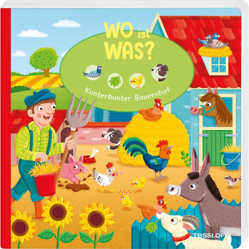 Cover: 9783788644512 | WO ist WAS? Kunterbunter Bauernhof | Julia Reindl | Buch | 10 S.