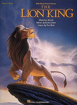 Cover: 73999125047 | The Lion King | Piano-Vocal-Guitar Songbook | Walt Disney