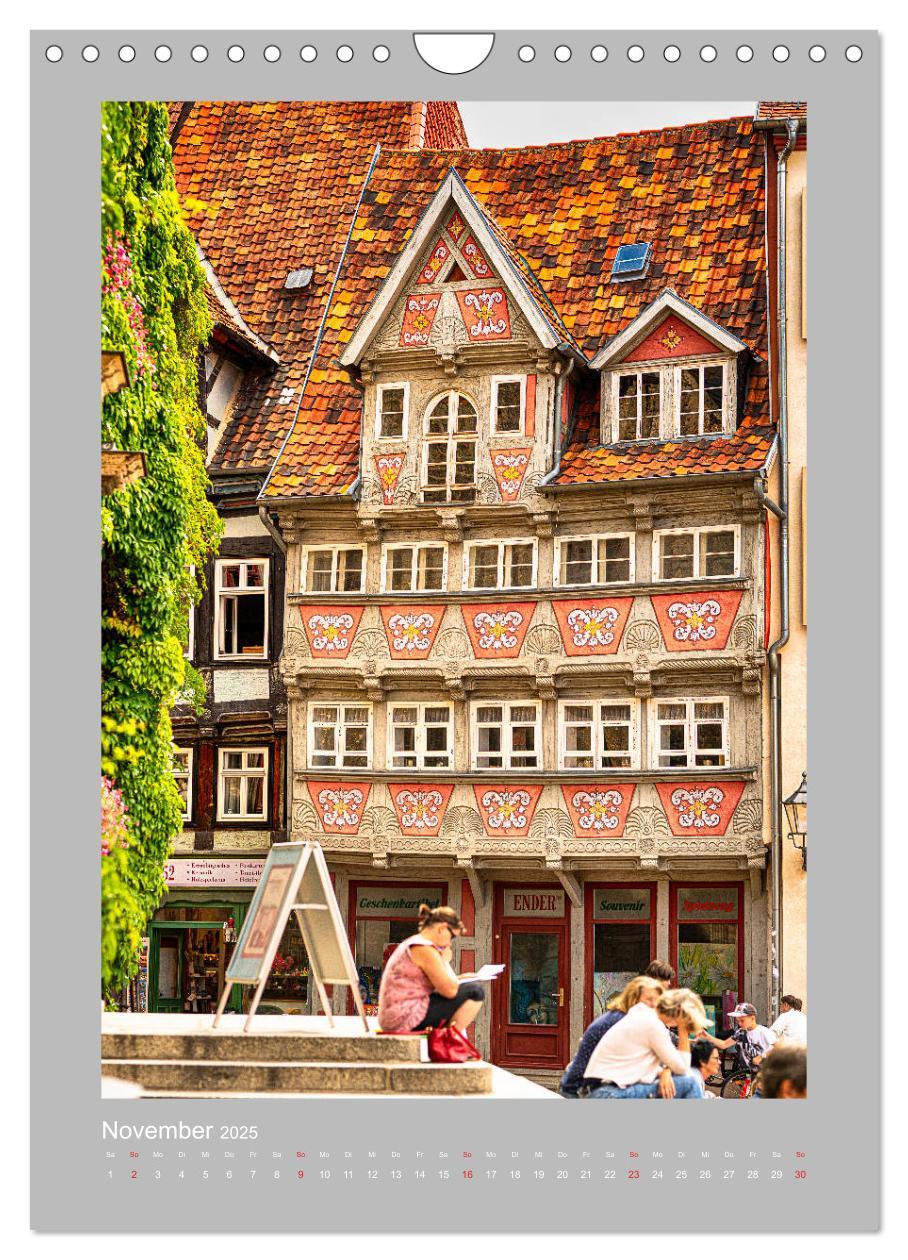 Bild: 9783435960903 | Quedlinburg - Königspfalz &amp; Mitglied der Hanse (Wandkalender 2025...