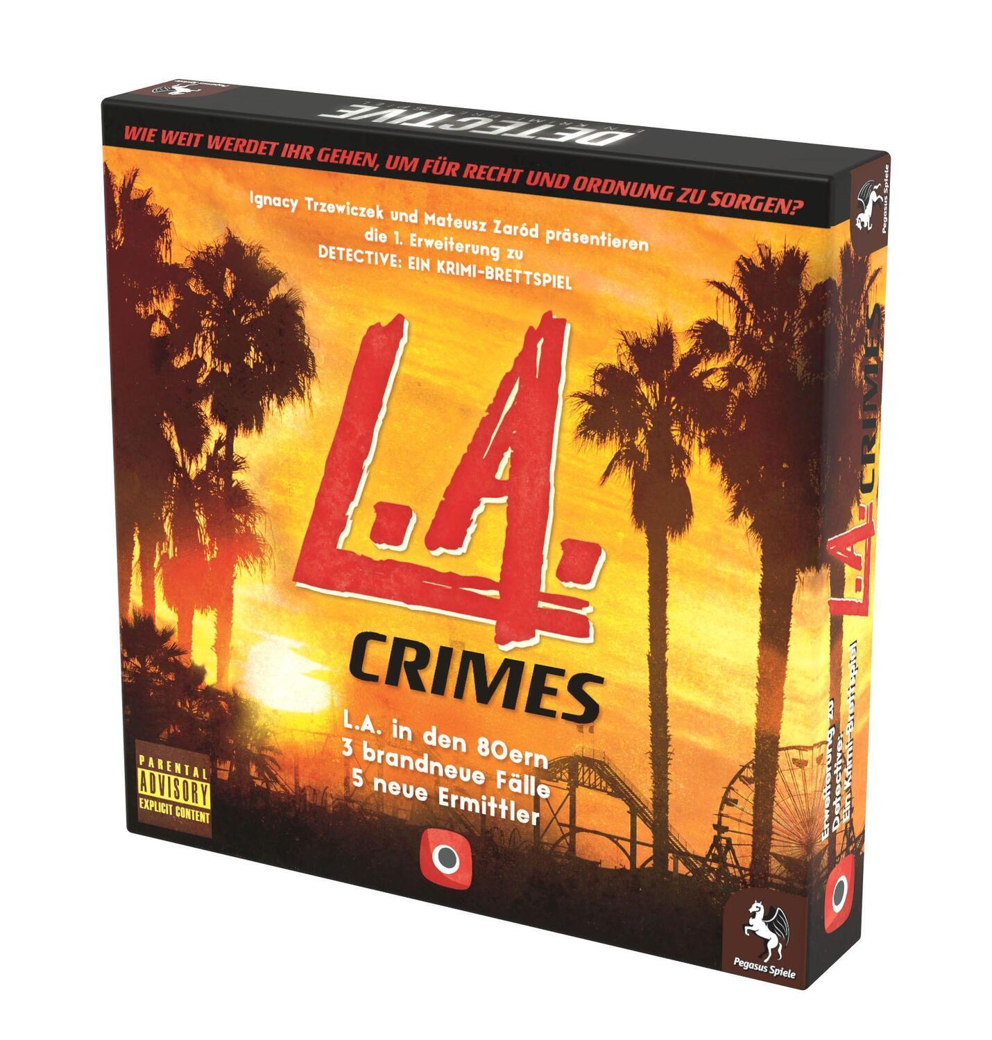 Bild: 4250231718397 | Detective: L.A. Crimes (Erweiterung) (Portal Games) | Spiel | 57507G