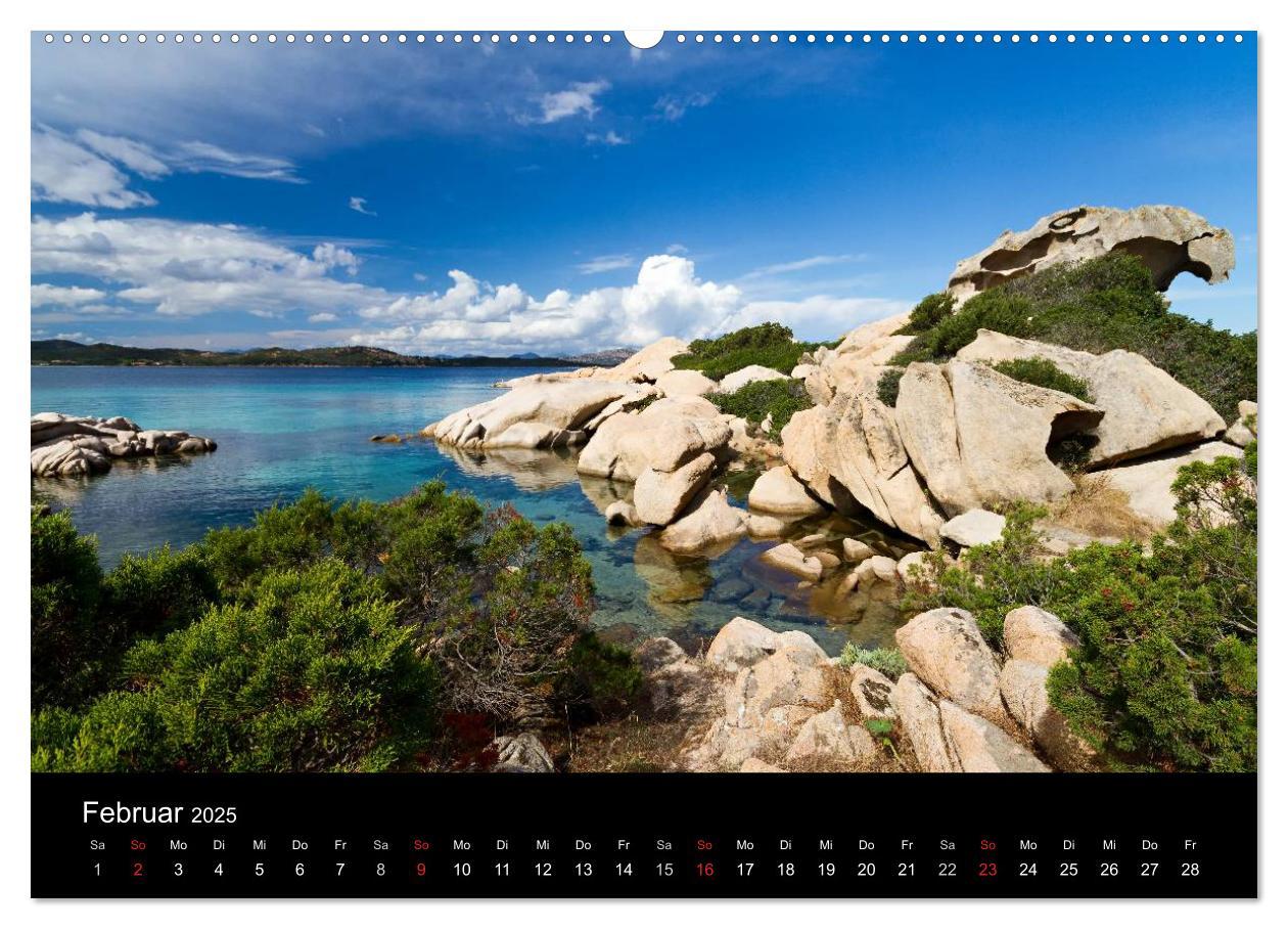 Bild: 9783435722433 | Sardinien (Wandkalender 2025 DIN A2 quer), CALVENDO Monatskalender