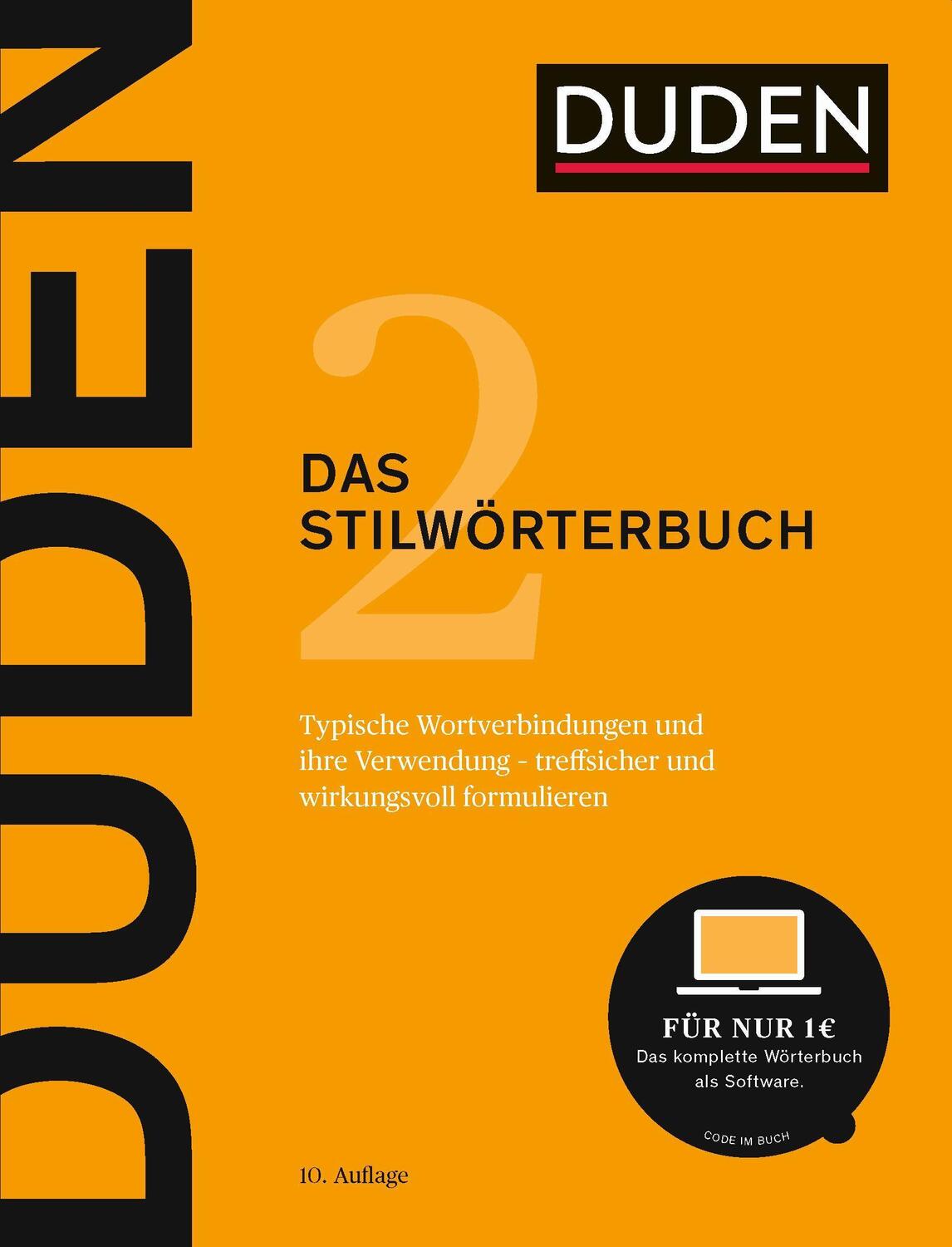 Cover: 9783411040308 | Duden - Das Stilwörterbuch | Dudenredaktion | Buch | Deutsch | 2017