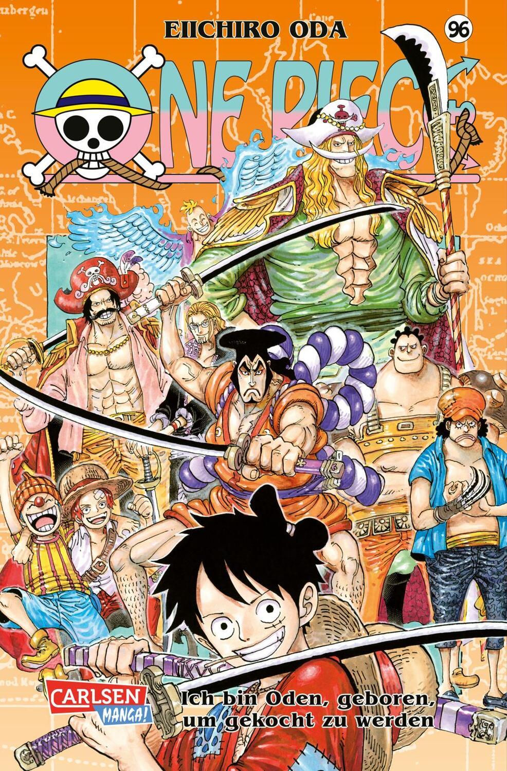 Cover: 9783551728708 | One Piece 96 | Piraten, Abenteuer und der größte Schatz der Welt!