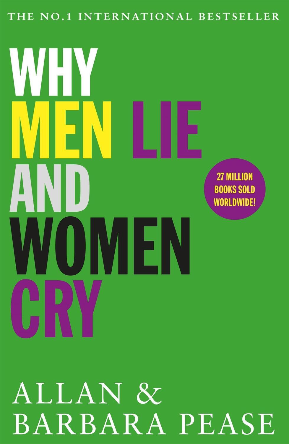 Cover: 9781409168522 | Why Men Lie & Women Cry | How to Get What You Want from Life by Asking