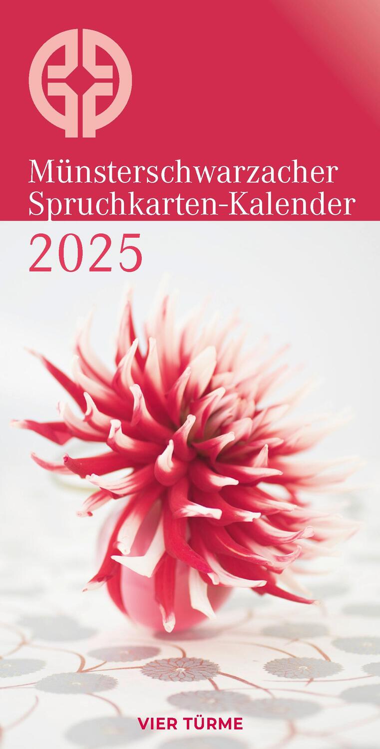 Cover: 9783736505421 | Münsterschwarzacher Spruchkarten-Kalender 2025 | Münsterschwarzach